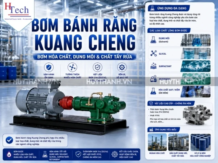 Bơm Bánh răng Kuang Cheng Dùng Để Bơm Chất Gì? 5 Bom Banh Rang Kuang Cheng Huy Thanh 5