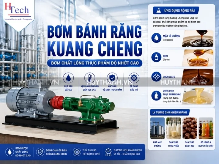 Bơm Bánh răng Kuang Cheng Dùng Để Bơm Chất Gì? 6 Bom Banh Rang Kuang Cheng Huy Thanh 6