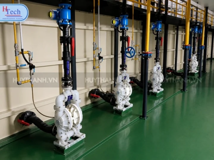 Các Ứng Dụng Của Bơm Màng Trong Công Nghiệp: Lưu Chất, Ngành Nghề Và Giải Pháp Bơm 1 Ung Dung Cua Bom Mang Trong Cong Nghiep 1