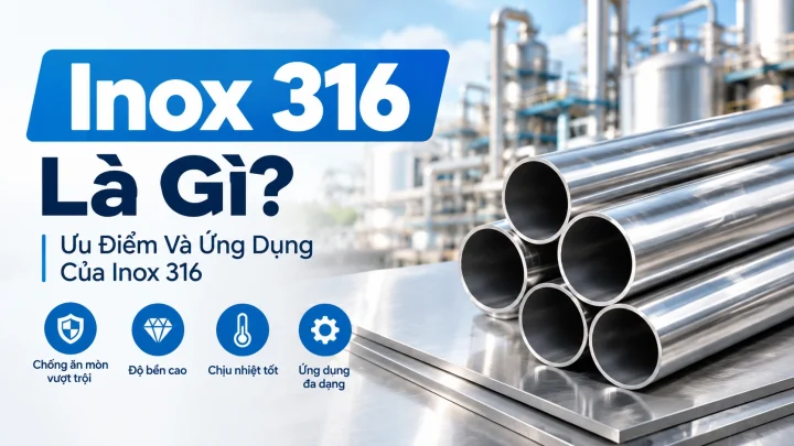 Inox 316 Là Gì? Thành Phần, Đặc Tính, Ưu Điểm Và Ứng Dụng Của Inox 316 1 inox 316 là gì?