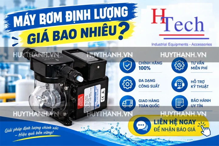 TOP 5 Máy Bơm Định Lượng Giá Rẻ - Bán Chạy Nhất 2026 19 Bơm định Lượng Giá Rẻ Huy Thành Pumps 1