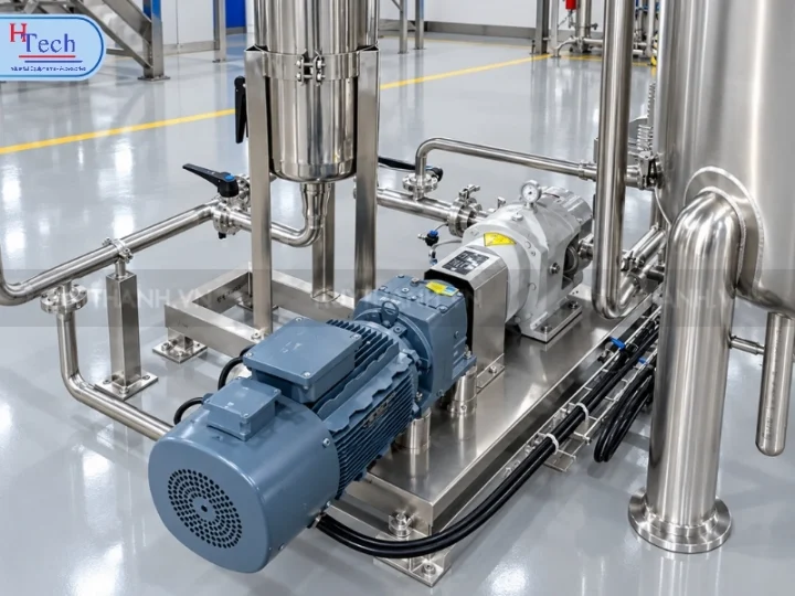 Máy Bơm Nước Ngọt Trong Dây Chuyền Chiết Rót: Cách Hạn Chế Tạo Bọt Và Thất Thoát Co₂ 3 May Bom Nuoc Ngot Huy Thanh 2